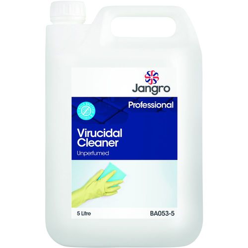 Jangro Virucidal Cleaner Unperfumed (BA053-5)